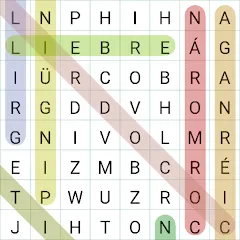 Взломанная Word search (Сопа де летрас)  [МОД Unlimited Money] - полная версия apk на Андроид