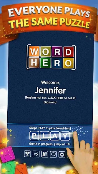 WordHero : word finding game (ВордХиро)  [МОД Mega Pack] Screenshot 2