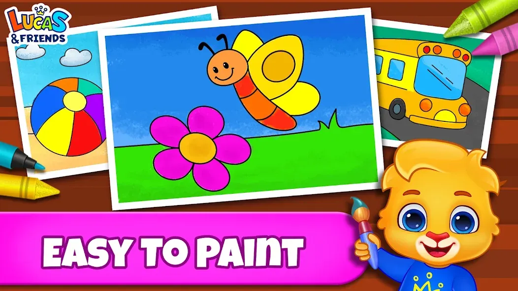 Coloring Games: Color & Paint  [МОД Mega Pack] Screenshot 1