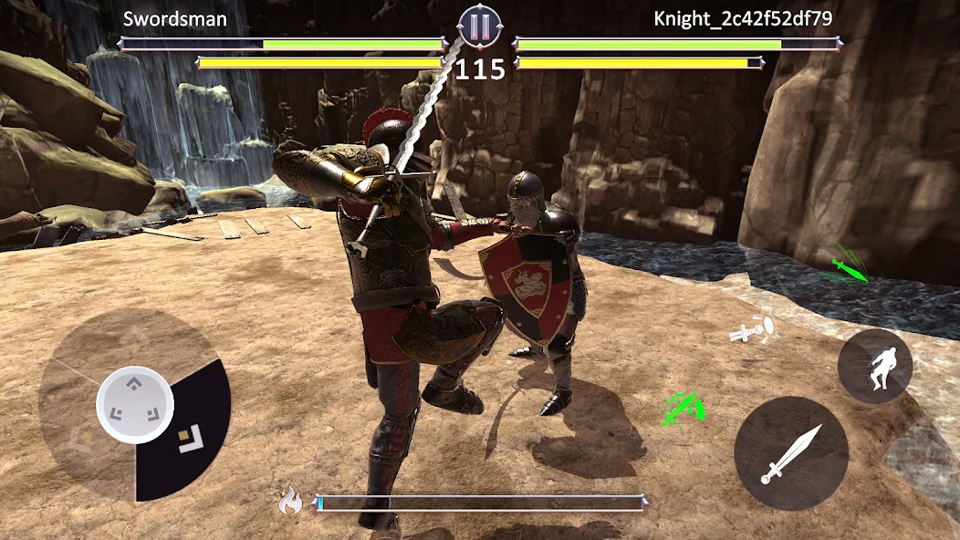 Knights Fight 2: New Blood (На русский язык это будет Найтс Файт 2)  [МОД Много монет] Screenshot 4
