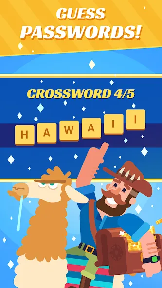 Crossword Islands:Daily puzzle  [МОД Unlimited Money] Screenshot 1