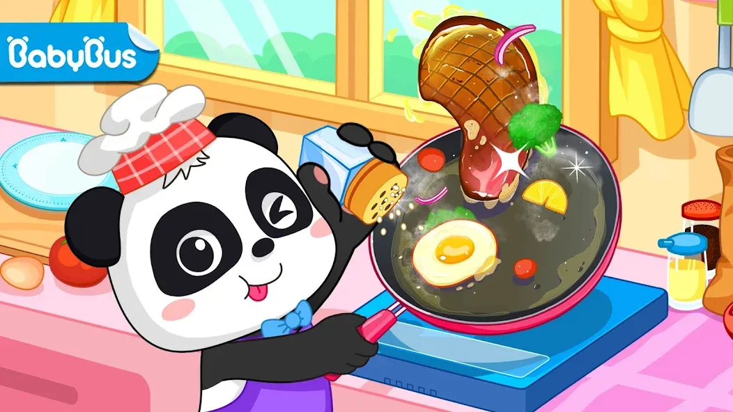 My Baby Panda Chef  [МОД Unlimited Money] Screenshot 1