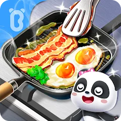 Взлом Baby Panda's Breakfast Cooking  [МОД Menu] - последняя версия apk на Андроид
