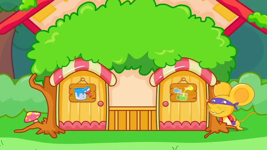 Baby Panda's Color Mixing  [МОД Много монет] Screenshot 5