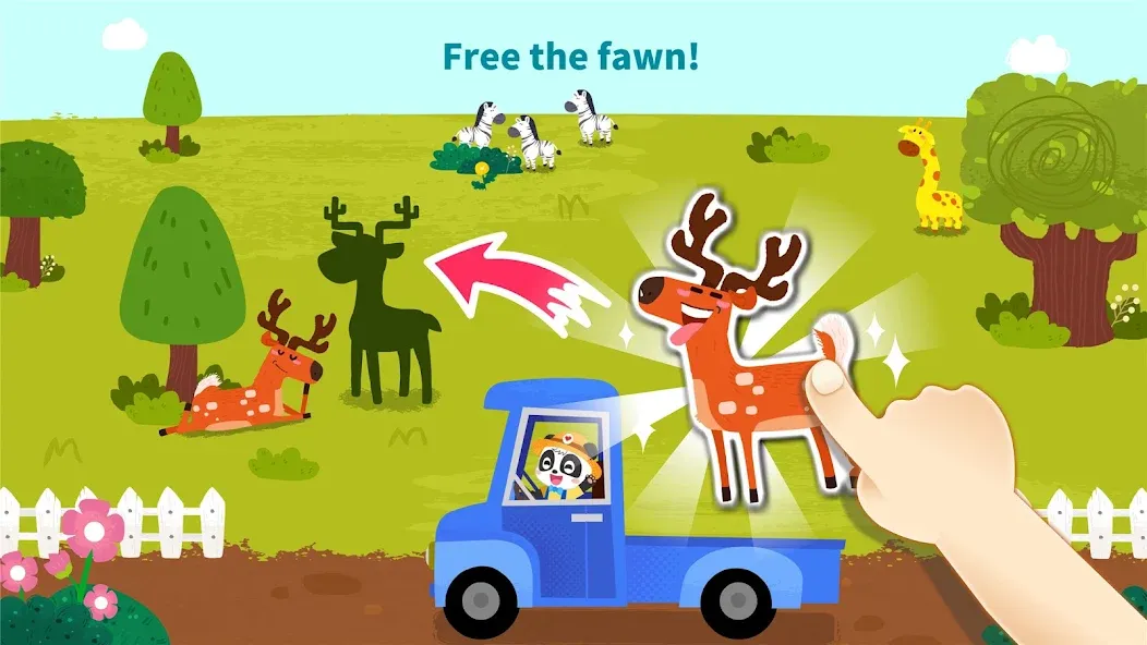 Baby Panda: Care for animals  [МОД Бесконечные деньги] Screenshot 5
