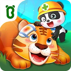 Взломанная Baby Panda: Care for animals  [МОД Бесконечные деньги] - последняя версия apk на Андроид