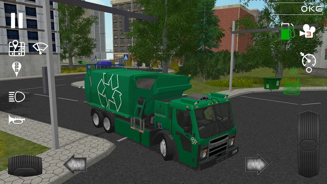 Trash Truck Simulator (Трэш Трак Симулятор)  [МОД Много денег] Screenshot 2