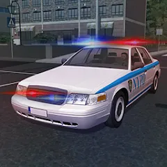 Скачать взломанную Police Patrol Simulator (Полицейский патрульный симулятор)  [МОД Unlimited Money] - последняя версия apk на Андроид