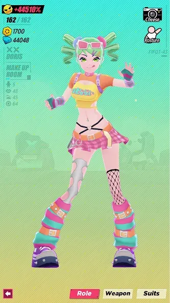 Slash & Girl - Endless Run  [МОД Menu] Screenshot 1