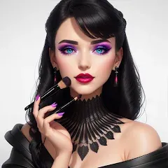 Скачать взломанную Fashion Makeover Stylist Game  [МОД Меню] - стабильная версия apk на Андроид