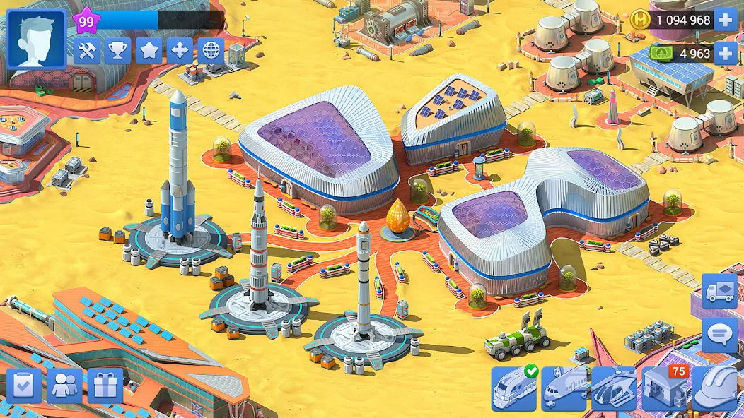 Megapolis: City Building Sim (Мегаполис)  [МОД Все открыто] Screenshot 2