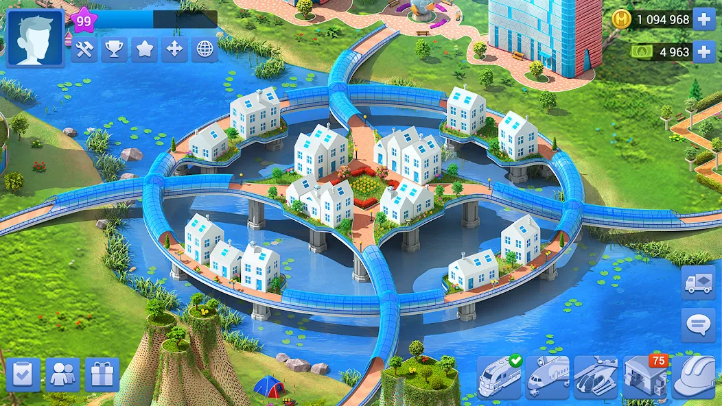 Megapolis: City Building Sim (Мегаполис)  [МОД Все открыто] Screenshot 3