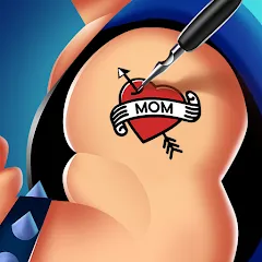 Взломанная Ink Inc. - Tattoo Drawing  [МОД Меню] - стабильная версия apk на Андроид