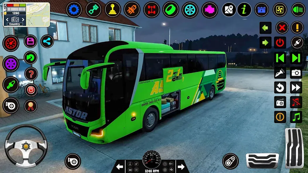 Bus Driving Games 3D: Bus Game  [МОД Menu] Screenshot 4