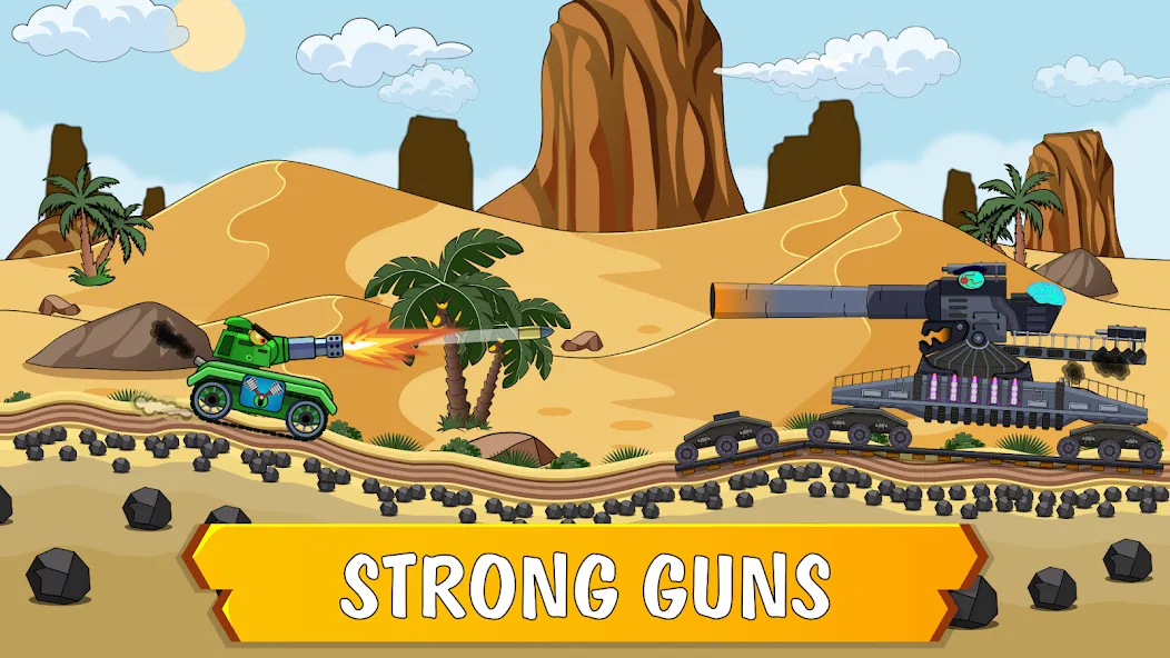TankCraft – War Tank Battles (ТанкКрафт)  [МОД Unlimited Money] Screenshot 3