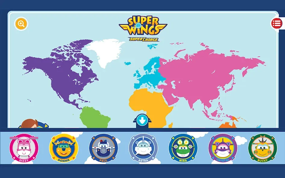 Super Wings - It's Fly Time  [МОД Бесконечные монеты] Screenshot 1