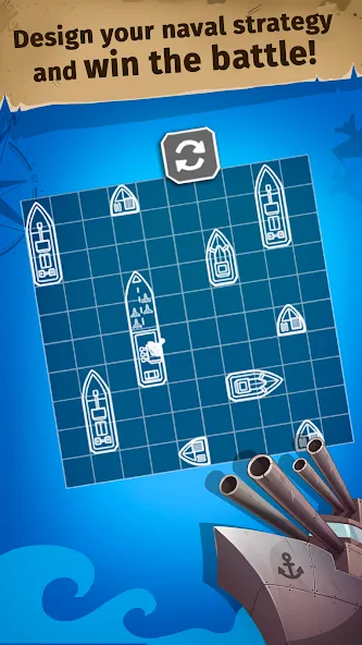Sink the Fleet - Sea War  [МОД Unlocked] Screenshot 3