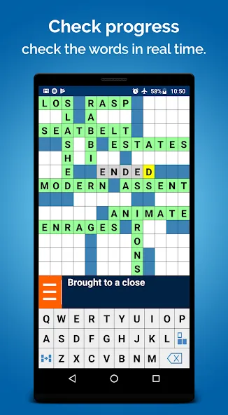 Crossword Puzzle (Кроссворд Пазл)  [МОД Unlimited Money] Screenshot 2