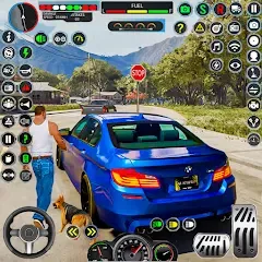Взлом US Car Parking Game 2024  [МОД Unlocked] - последняя версия apk на Андроид