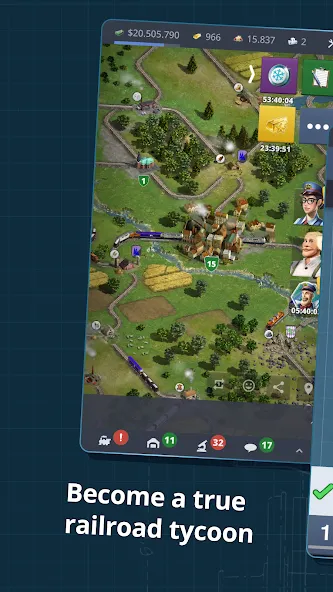 Rail Nation - Railroad Tycoon (Рэйл Нэйшн)  [МОД Бесконечные деньги] Screenshot 1