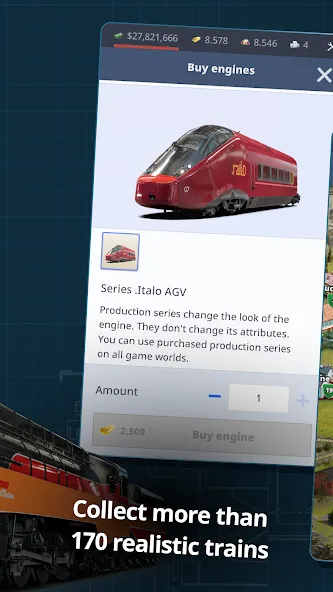 Rail Nation - Railroad Tycoon (Рэйл Нэйшн)  [МОД Бесконечные деньги] Screenshot 5