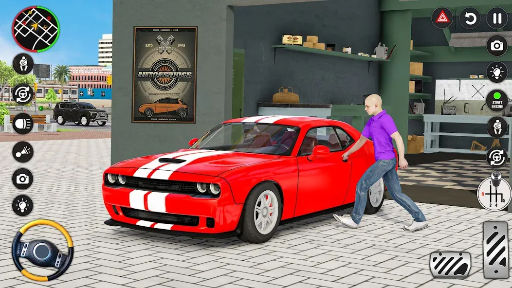City Car Simulator & Car City  [МОД Меню] Screenshot 2
