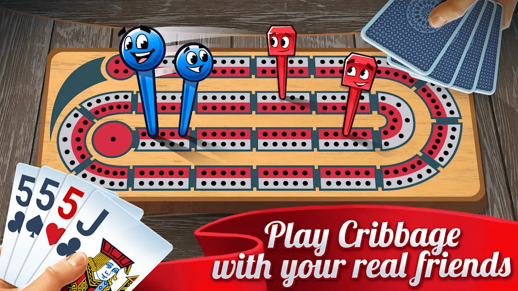 Ultimate Cribbage: Card Board (Ультимат Криббедж)  [МОД Меню] Screenshot 1