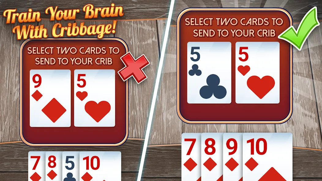 Ultimate Cribbage: Card Board (Ультимат Криббедж)  [МОД Меню] Screenshot 3