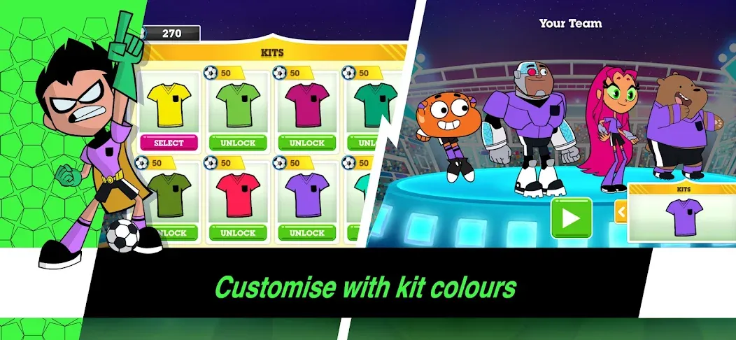 Toon Cup - Football Game  [МОД Много монет] Screenshot 4