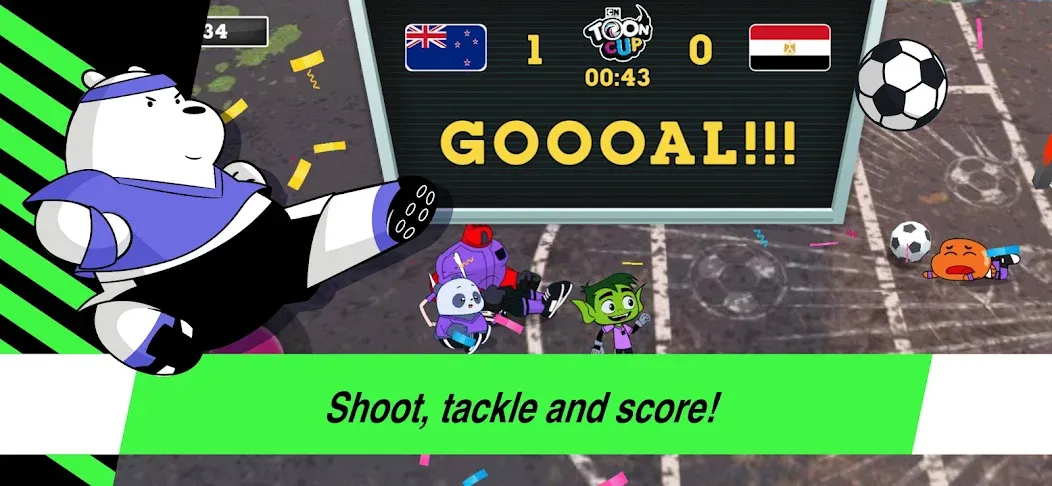 Toon Cup - Football Game  [МОД Много монет] Screenshot 5