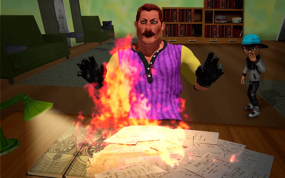 Scary Neighbor Strange Teacher  [МОД Mega Pack] Screenshot 2