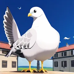 Взломанная Pigeon's Adventure  [МОД Unlocked] - полная версия apk на Андроид