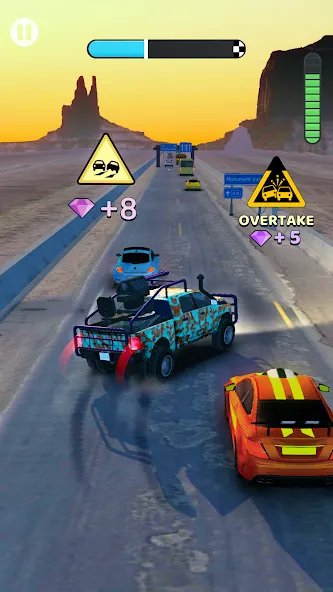 Rush Hour 3D: Car Game (Раш Час 3D)  [МОД Unlocked] Screenshot 2