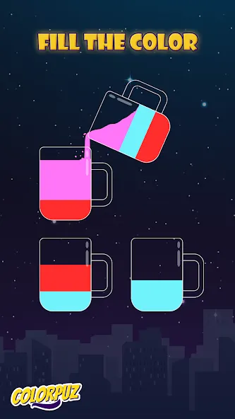 Colorpuz - Water Sort Puzzle (Колорпаз)  [МОД Menu] Screenshot 5