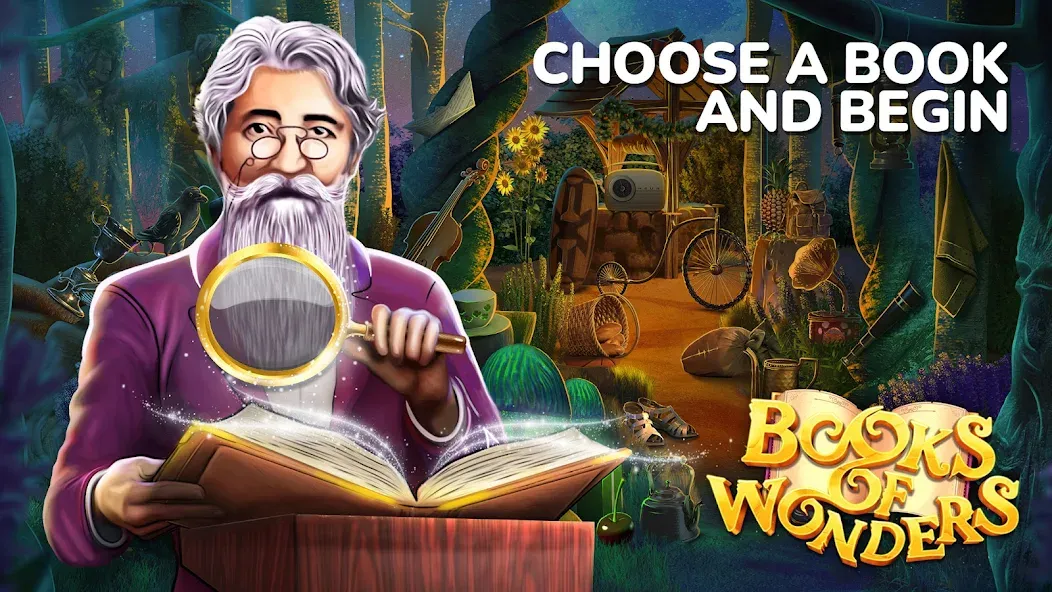 Books of Wonder Hidden Objects  [МОД Меню] Screenshot 1