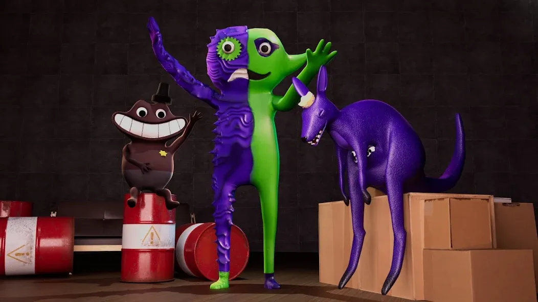 Green Monster Life Challenge 4 (Грин Монстер Лайф Челлендж 4)  [МОД Unlocked] Screenshot 1