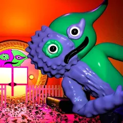 Взломанная Green Monster Life Challenge 4 (Грин Монстер Лайф Челлендж 4)  [МОД Unlocked] - полная версия apk на Андроид