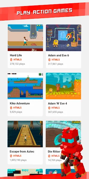 Y8 Mobile app (Мобильное приложение)  [МОД Меню] Screenshot 1