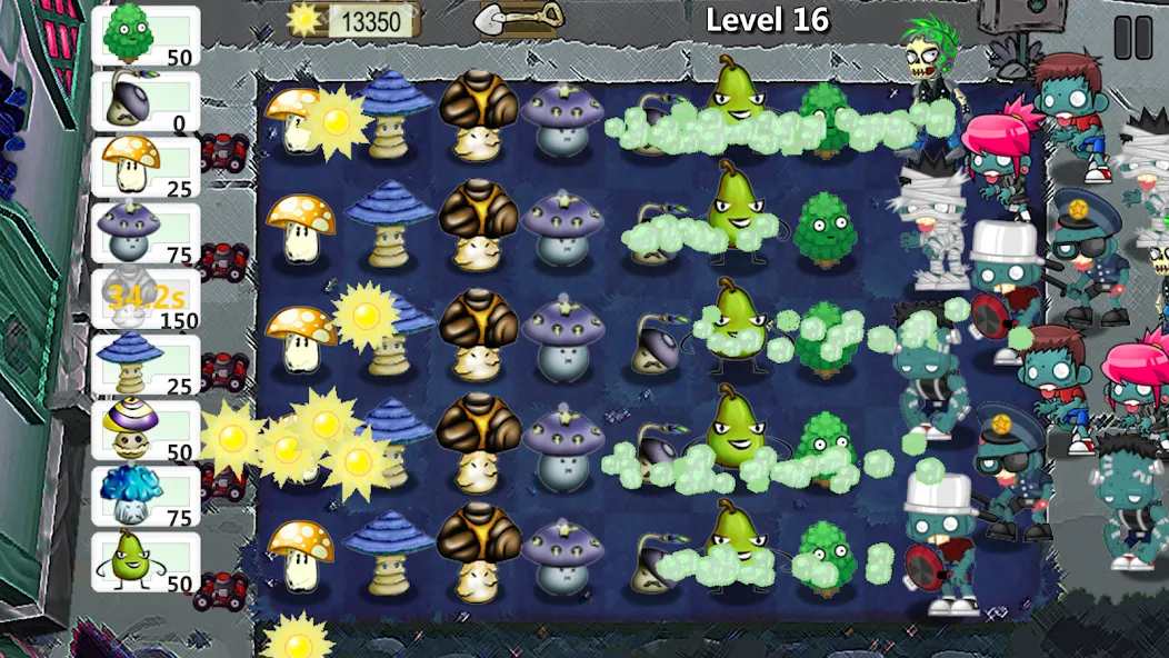 Plants' War  [МОД Menu] Screenshot 2