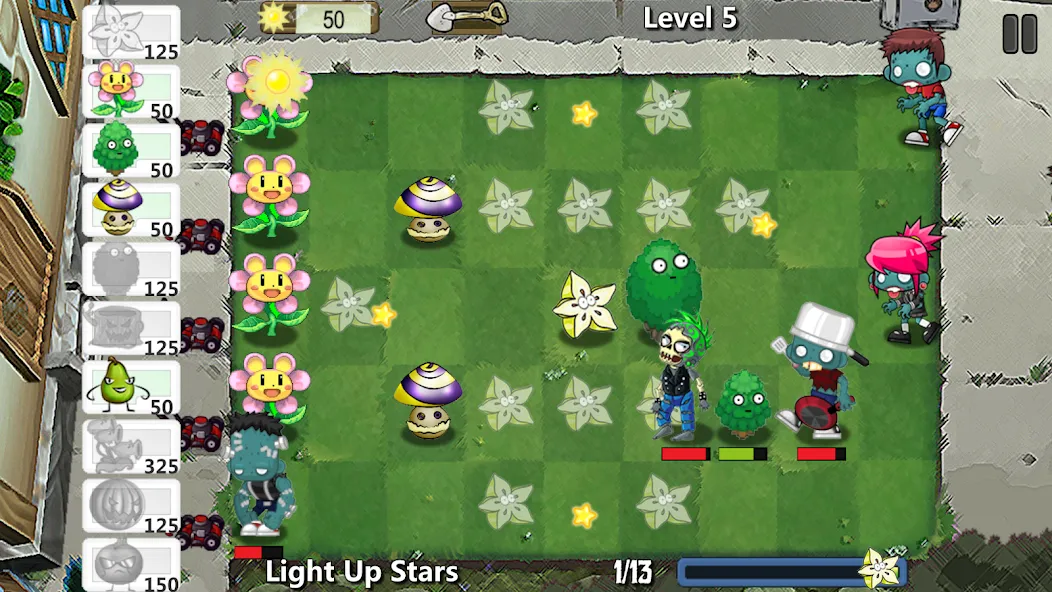 Plants' War  [МОД Menu] Screenshot 4