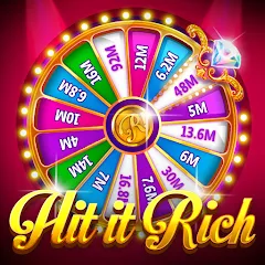 Скачать взломанную Hit it Rich! Casino Slots Game  [МОД Меню] - последняя версия apk на Андроид