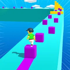 Скачать взломанную Block Surfer (Блок Серфер)  [МОД Menu] - последняя версия apk на Андроид