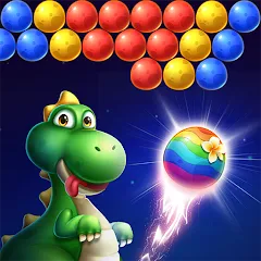 Взлом Bubble Shooter Primitive Eggs (Бабл Шутер Примитивные Яйца)  [МОД Бесконечные монеты] - последняя версия apk на Андроид