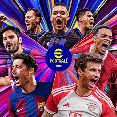 Взлом eFootball™ 2024 (ИФутбол 2023)  [МОД Mega Pack] - стабильная версия apk на Андроид