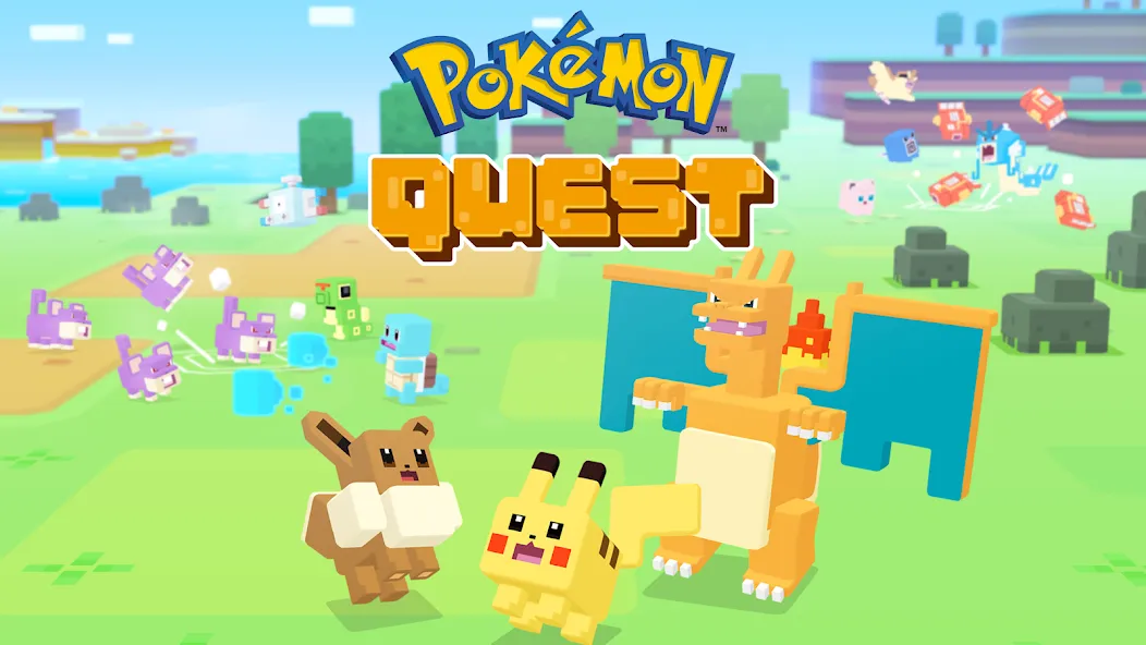 Pokémon Quest  [МОД Бесконечные монеты] Screenshot 1