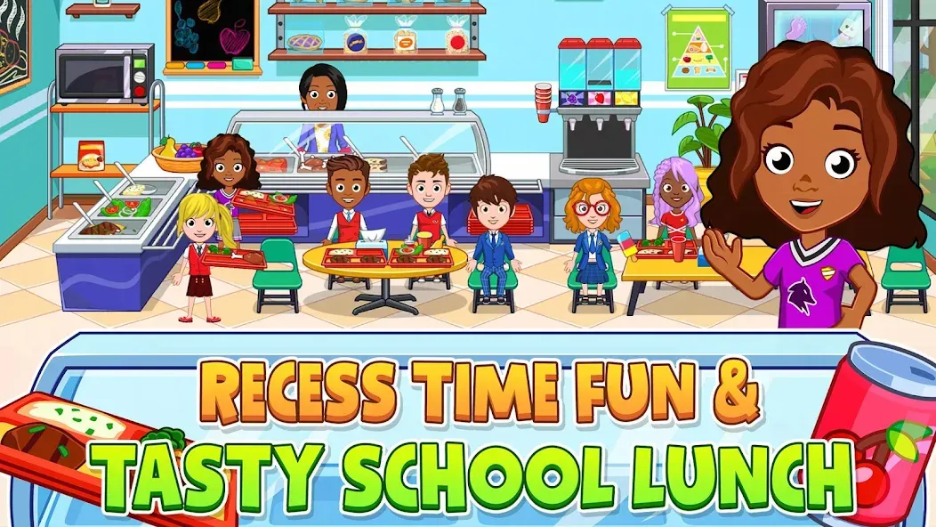 My City : High School (Мой город)  [МОД Много денег] Screenshot 5