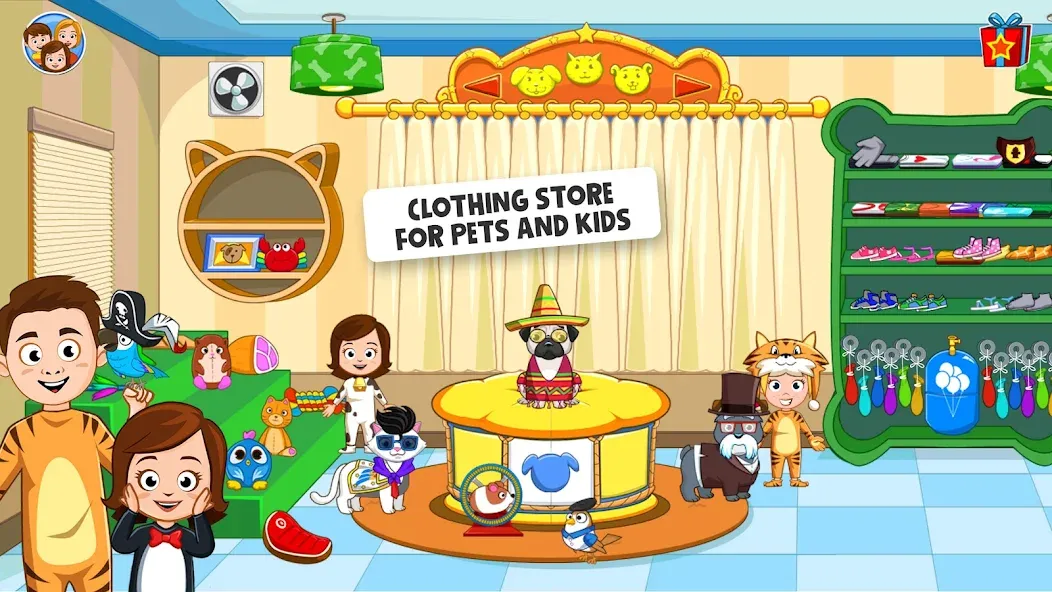 My Town: Pet games & Animals (Май Таун)  [МОД Unlocked] Screenshot 2