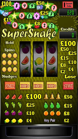 Super Snake Slot Machine  [МОД Mega Pack] Screenshot 1