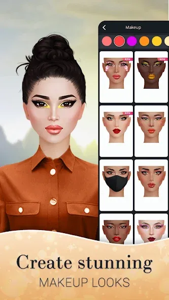 Fashion Nation: Style & Fame (Фэшн Нэйшн)  [МОД Бесконечные деньги] Screenshot 2