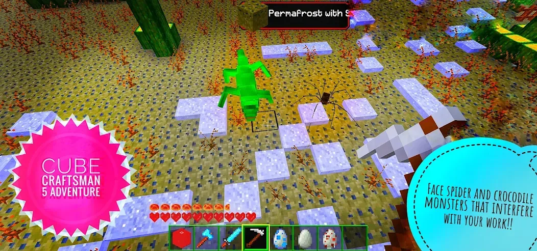 Cube Craftsman 5 Adventure (КубКрафт Приключение)  [МОД Меню] Screenshot 4